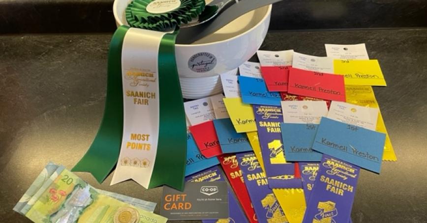 Decorative: prize ribbons