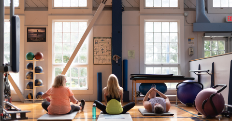 People-stretching-in-Recreation-Centre