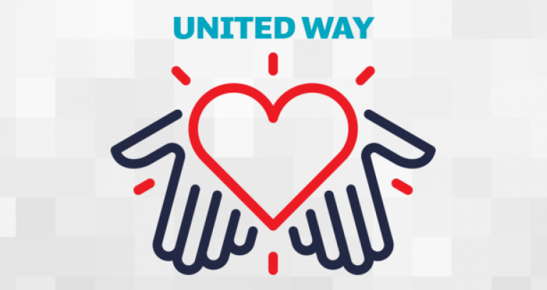 united way illustration of hands open with heart in middle