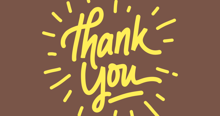 Decorative: thank you image